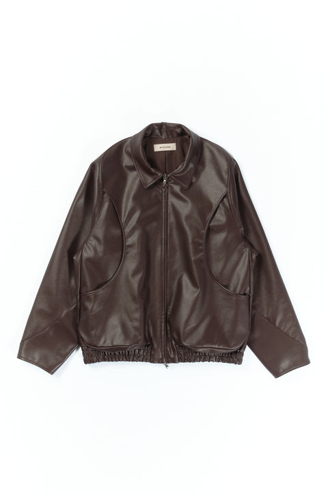 FAUX LEATHER JACKET