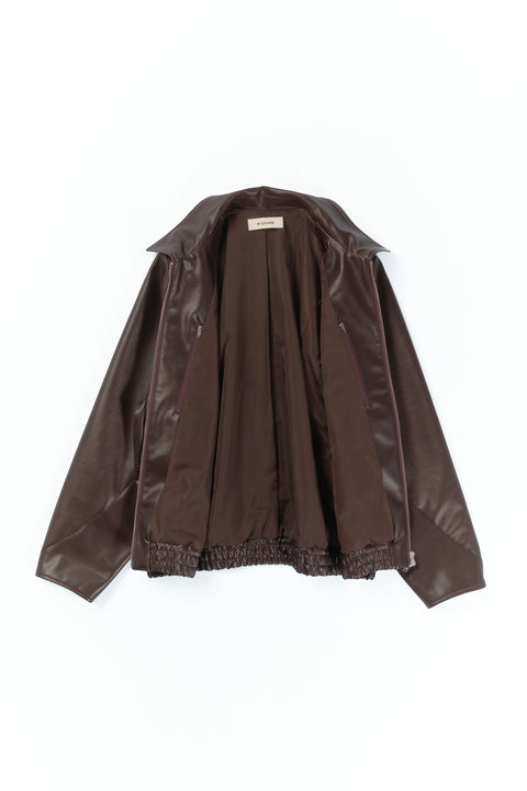 FAUX LEATHER JACKET