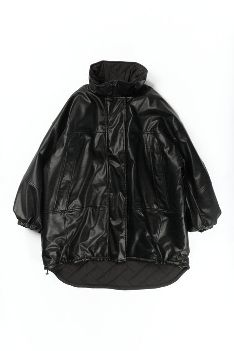 LEATHER MONSTER COAT