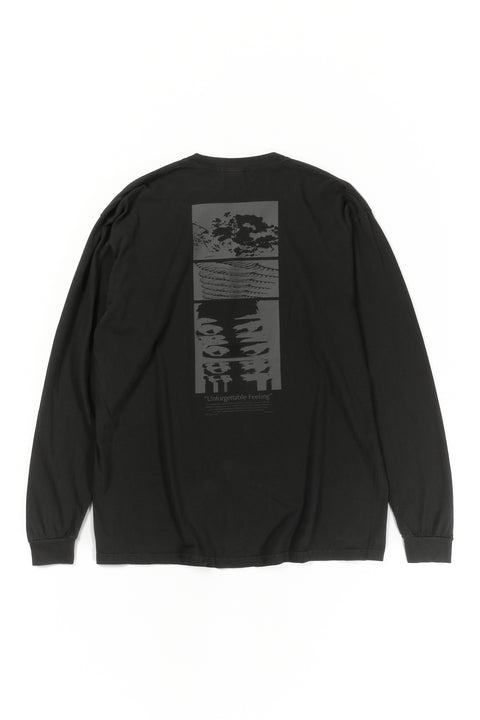 GRAPHIC LONG SLEEVE T-SHIRT "UNFORGETTABLE FEELING"