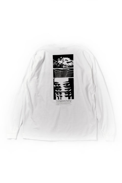 GRAPHIC LONG SLEEVE T-SHIRT "UNFORGETTABLE FEELING"