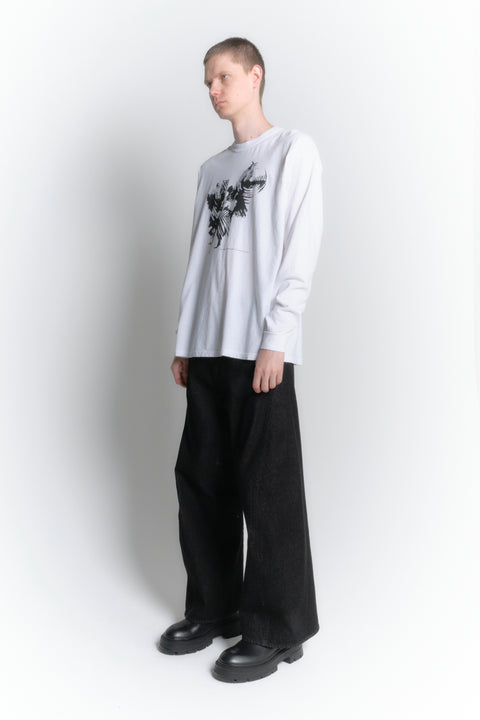 GRAPHIC LONG SLEEVE T-SHIRT"REVERBERATION"