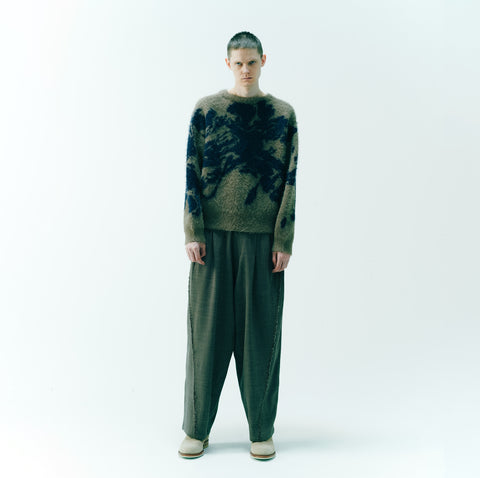 JACQUARD CARDIGAN "SHOKKAKUTEKI SONZAI"