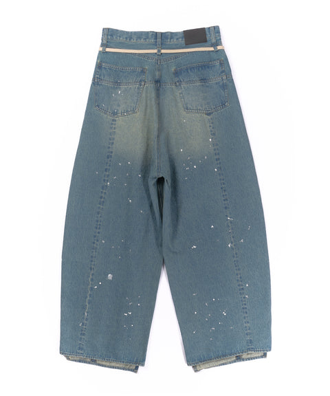 AGING BAGGY DENIM PANTS