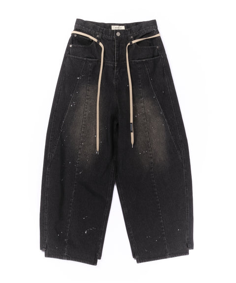 AGING BAGGY DENIM PANTS