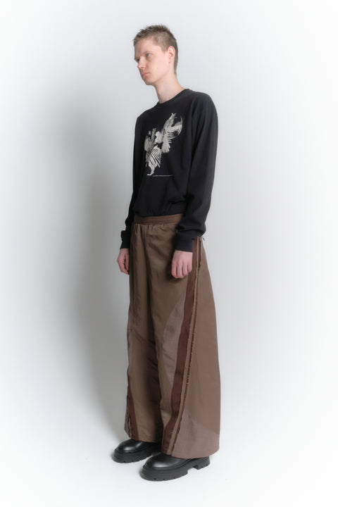 CUT UP TRACK PANTS