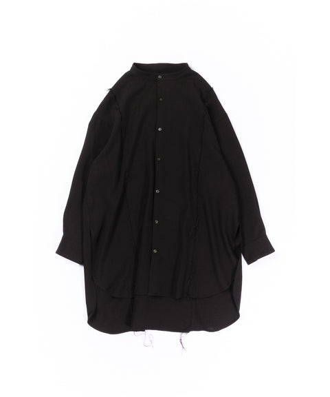 LONG HOODED SHIRT