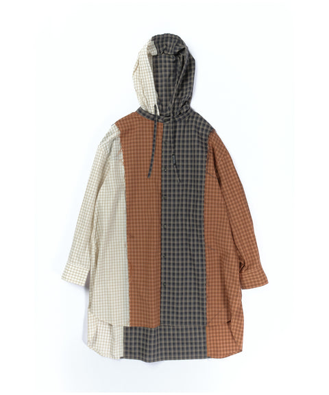 LONG HOODED SHIRT