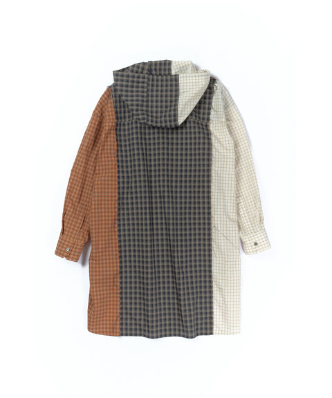 LONG HOODED SHIRT
