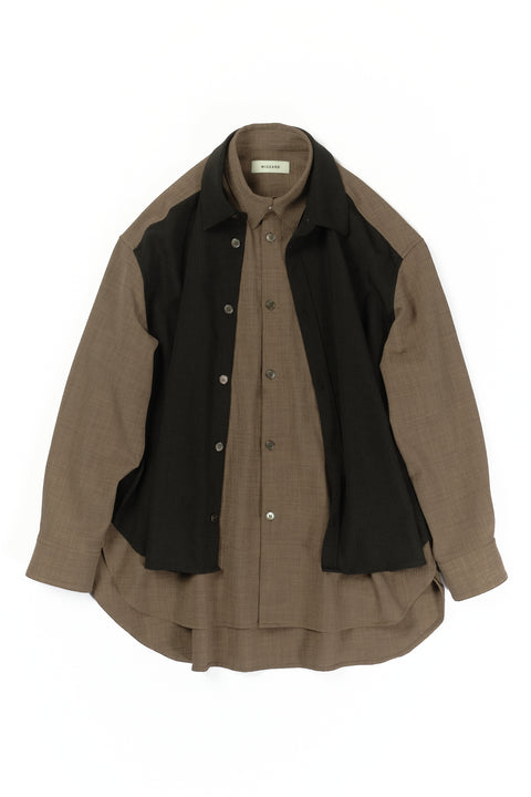 DOUBLE LAYERED SHIRT