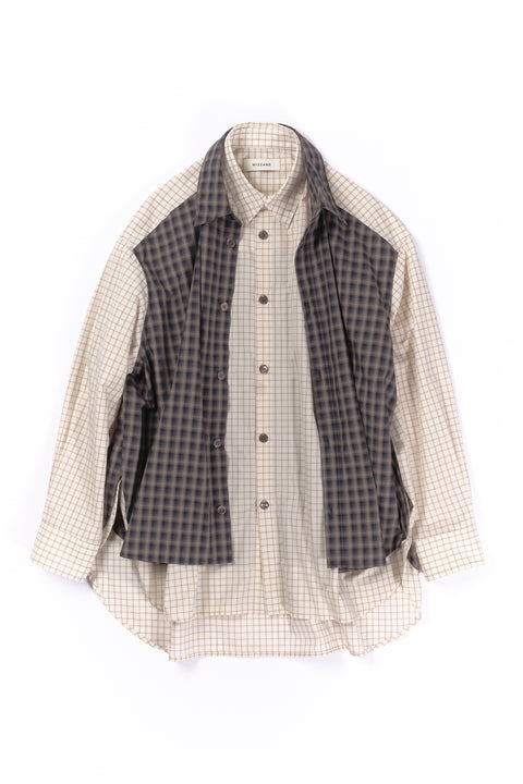 DOUBLE LAYERED SHIRT