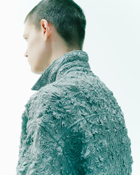 EMB FABRIC SHIRT