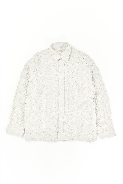 EMB FABRIC SHIRT