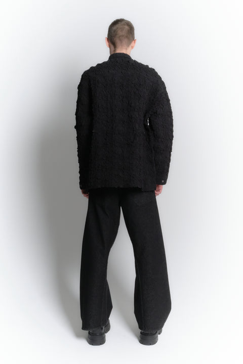 EMB FABRIC SHIRT