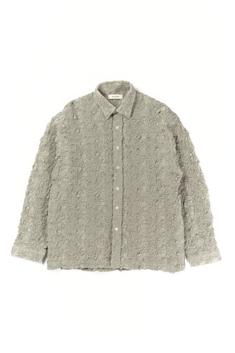 EMB FABRIC SHIRT