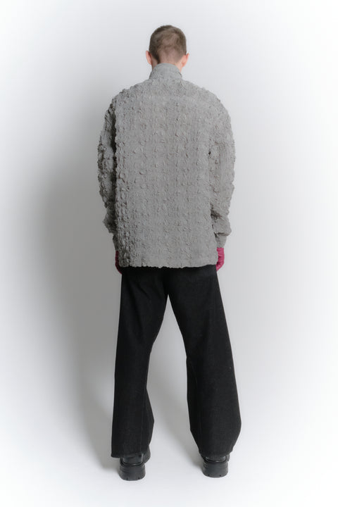 EMB FABRIC SHIRT