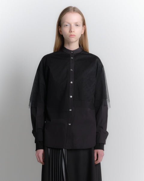 ASYMMETRY LAYERED SHIRT