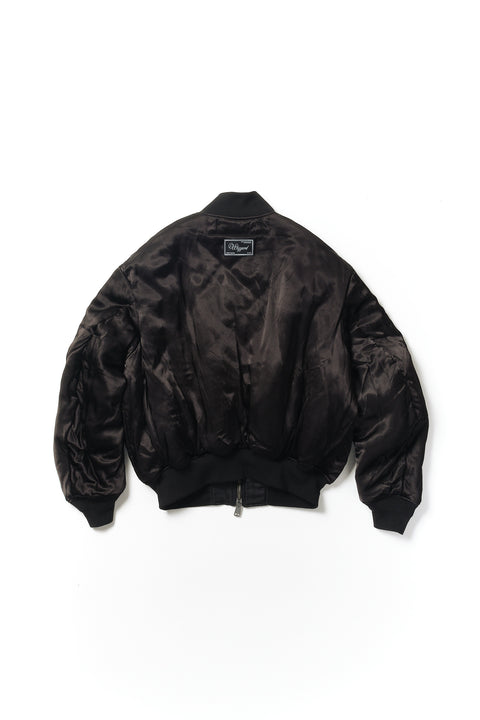 FRAYED REVERSIBLE BOMBER JACKET