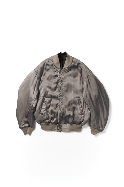 FRAYED REVERSIBLE BOMBER JACKET