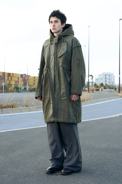 EXTREME PARKA COAT "Derek Hess"