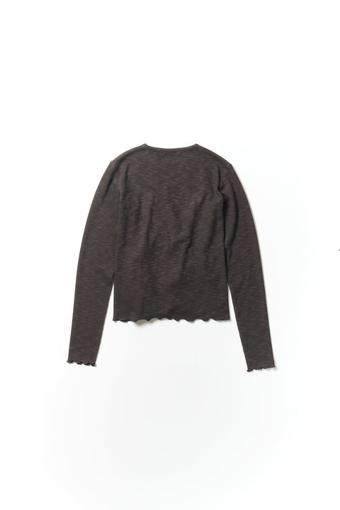STRUCTURED PIN-TUCK TOP