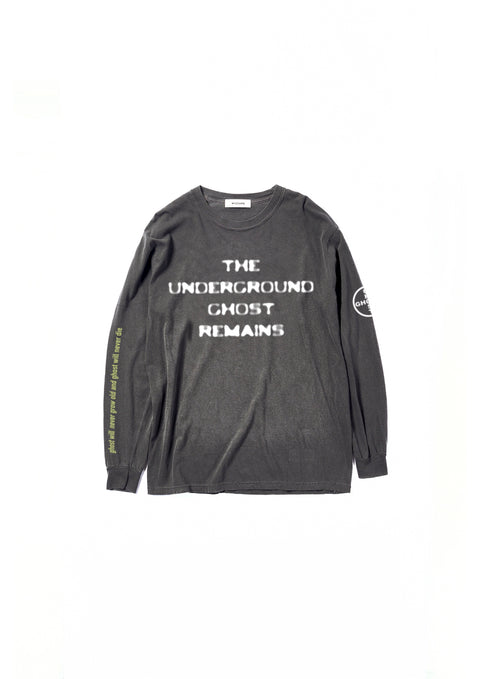 GRAPHIC LONG SLEEVET-SHIRT"GHOST"