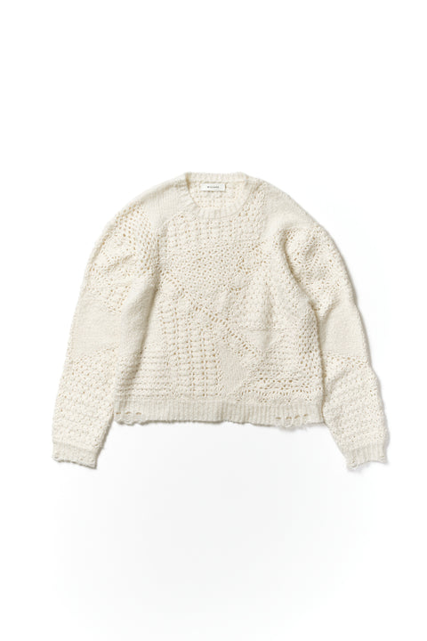 RANDOM PATTERN HAND KNIT