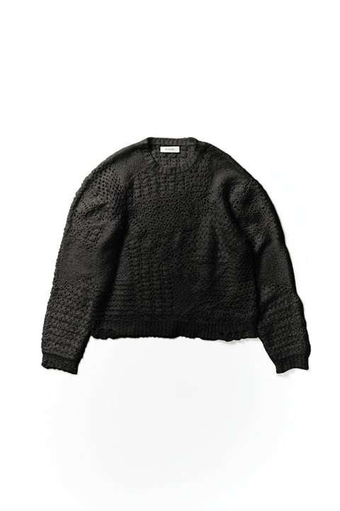 RANDOM PATTERN HAND KNIT