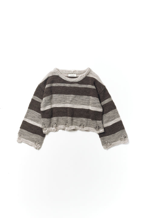 Slub Border Knit
