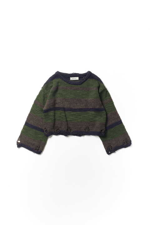 Slub Border Knit