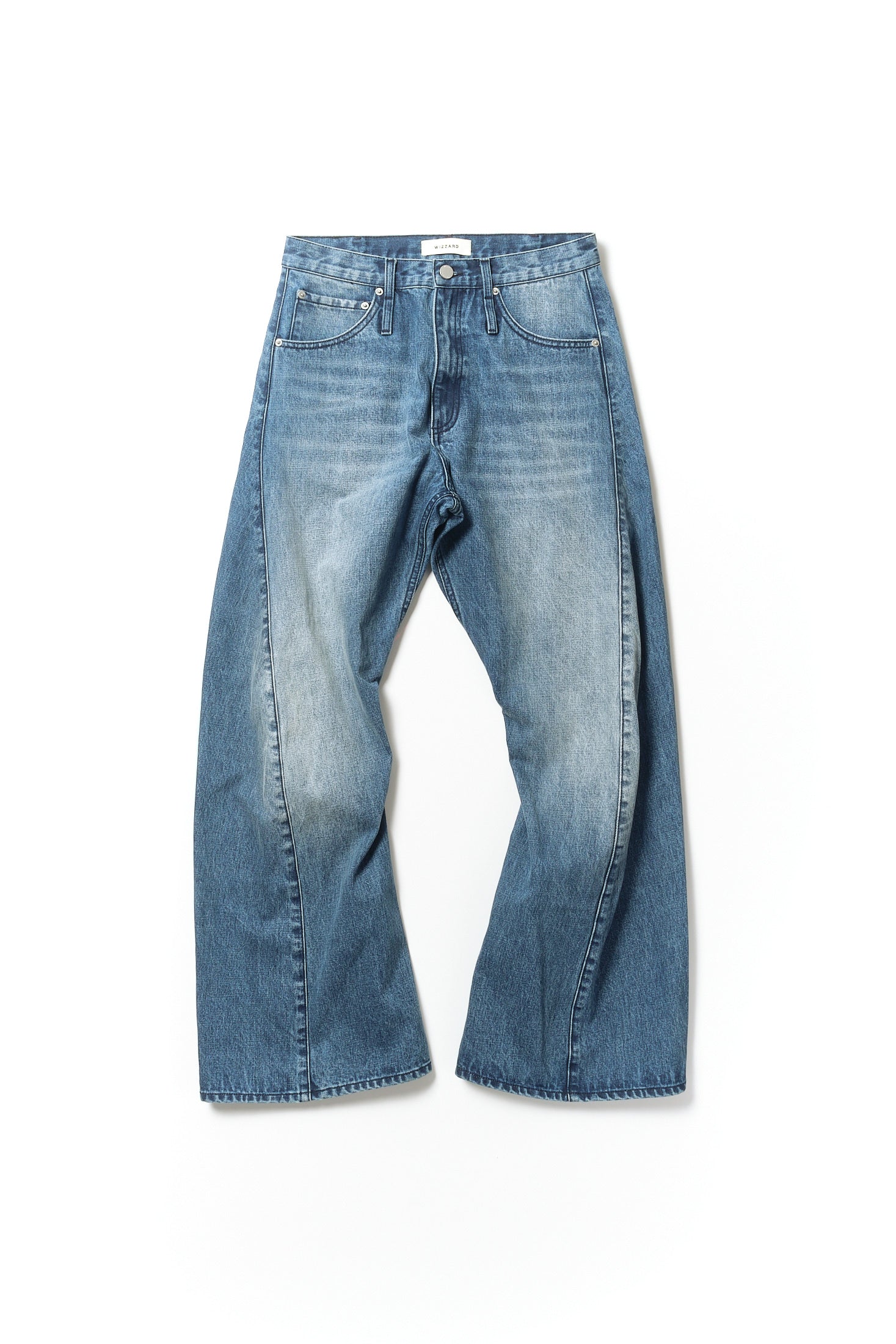 TWIST FLARE 3D DENIM PANTS – WIZZARD OFFICIAL ONLINE STORE