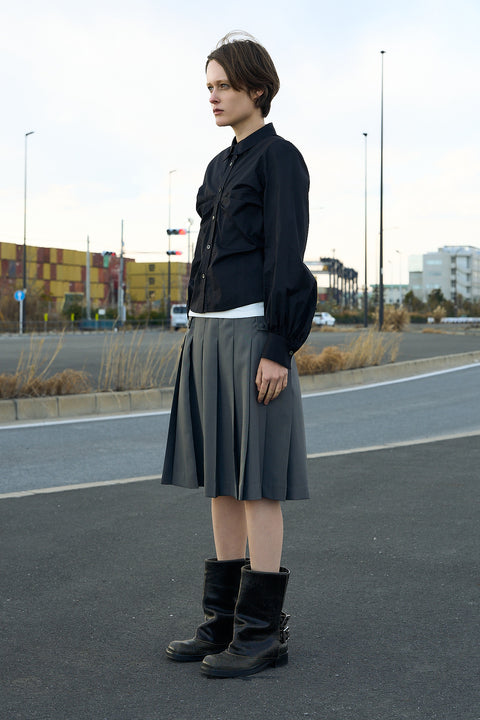 PLEATED SKIRT