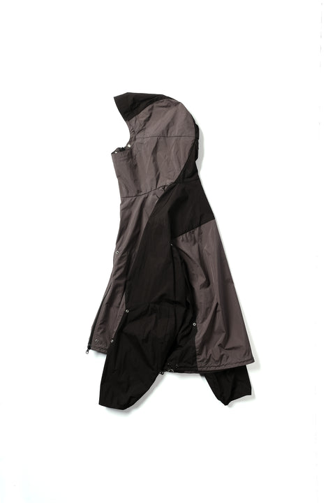 STRUCTURED RIPSTOP HOOD JACKET