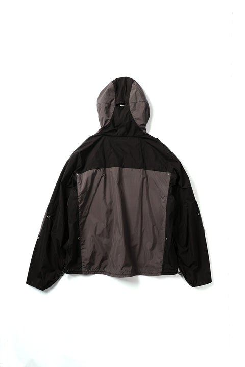 STRUCTURED RIPSTOP HOOD JACKET