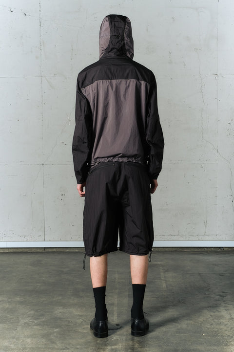 STRUCTURED RIPSTOP HOOD JACKET