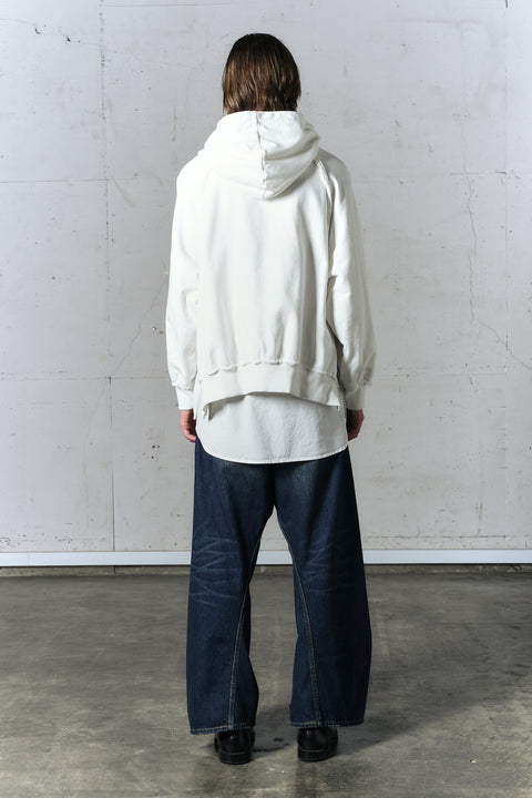 LAYERED ZIP HOODIE