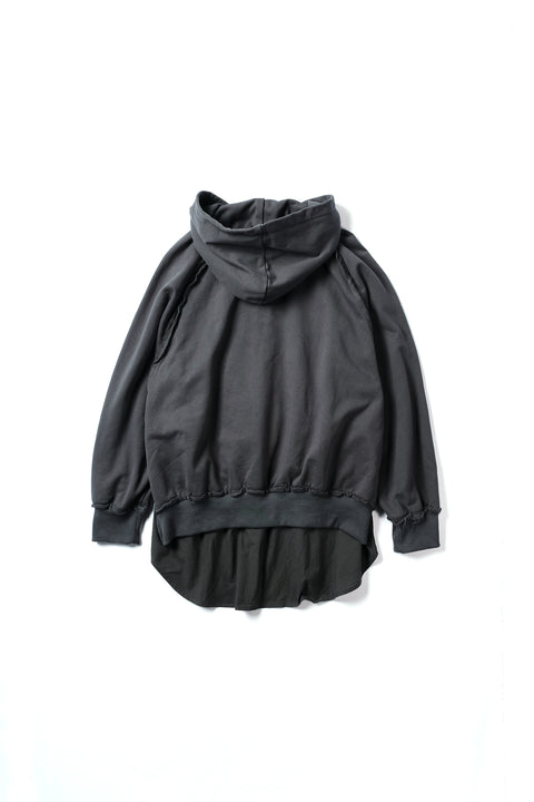 LAYERED ZIP HOODIE