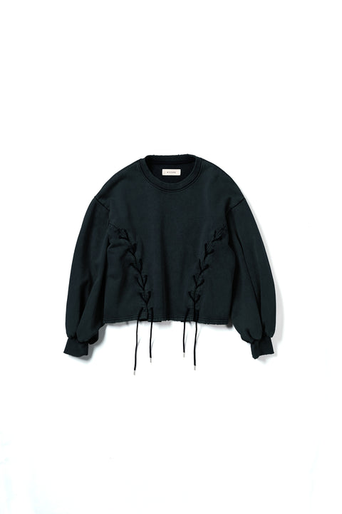 LACE UP SWEAT