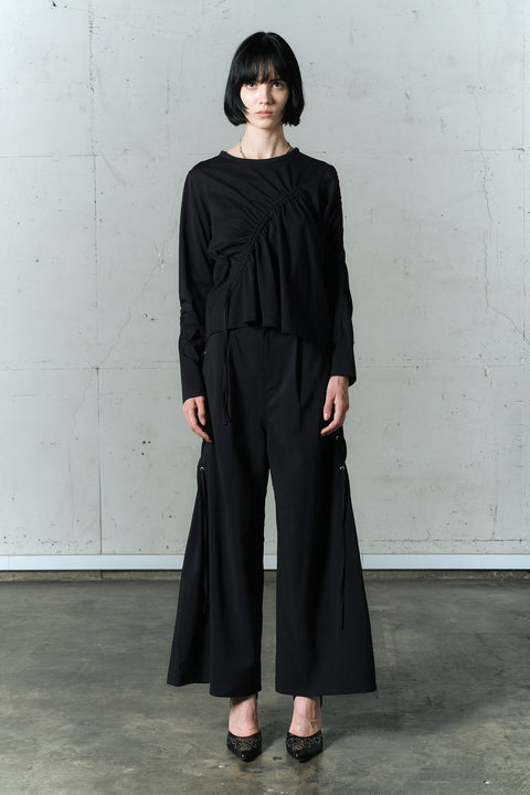 ADJUSTABLE GATHERED TOP