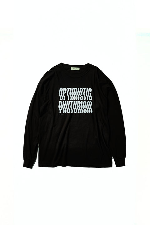 GRAPHIC LONG SLEEVE T-SHIRT"Optimistic Phuturism"