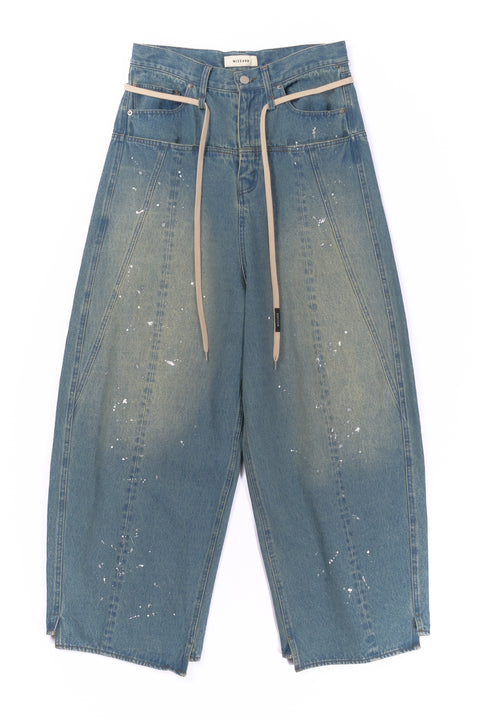 AGING BAGGY DENIM PANTS