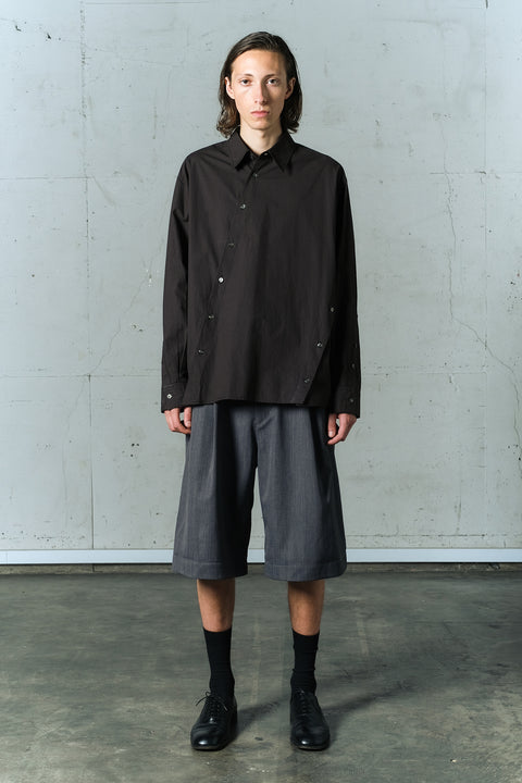 TWISTED BROAD SHIRT