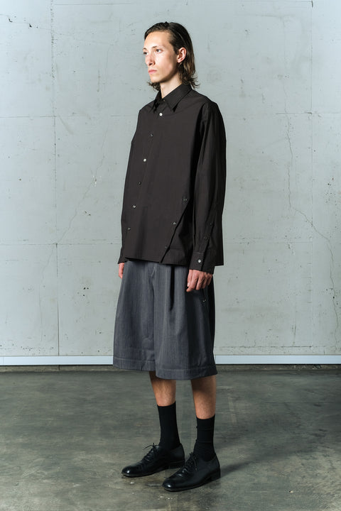 TWISTED BROAD SHIRT
