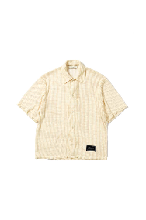 MESH FABRIC SHIRT