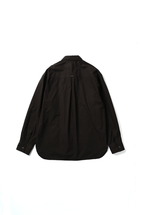 STUDDED MOTION PLEAT BROAD SHIRT