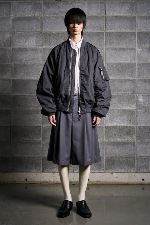 RAW EDGE BOMBER JACKET