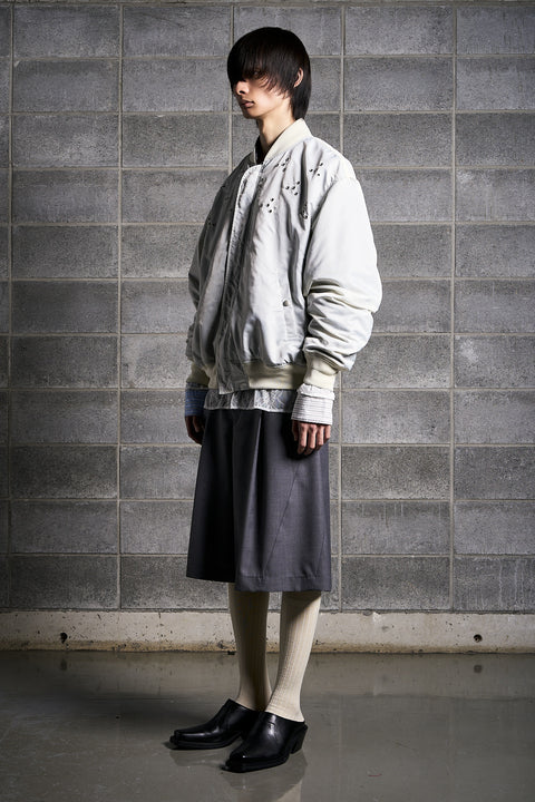 RAW EDGE BOMBER JACKET