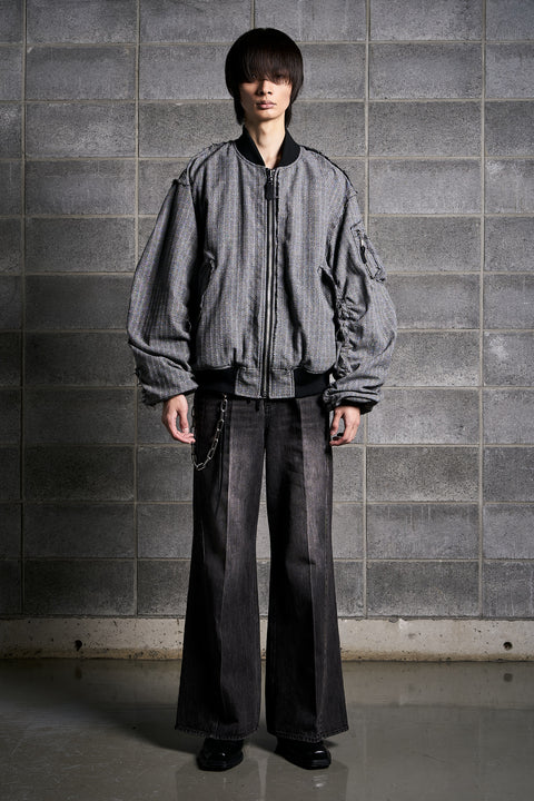 RAW EDGE BOMBER JACKET