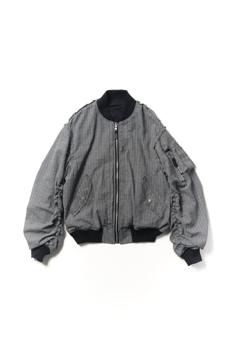 RAW EDGE BOMBER JACKET