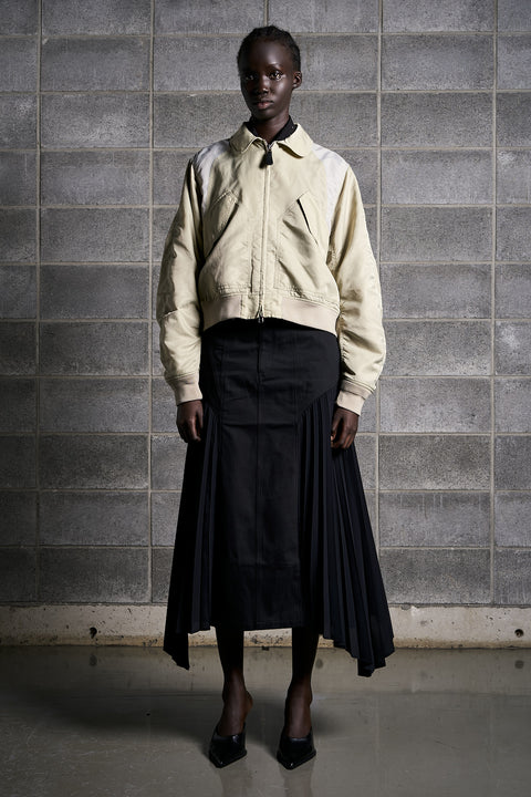 SHORT BOMBER JACKET